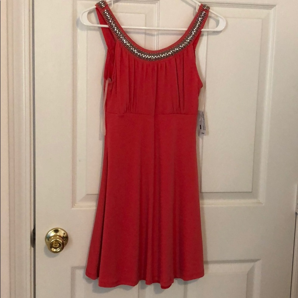 Foreign exchange Coral dress